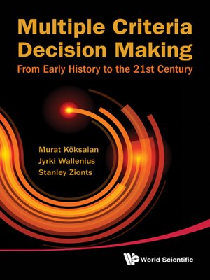 cover image of Multiple Criteria Decision Making